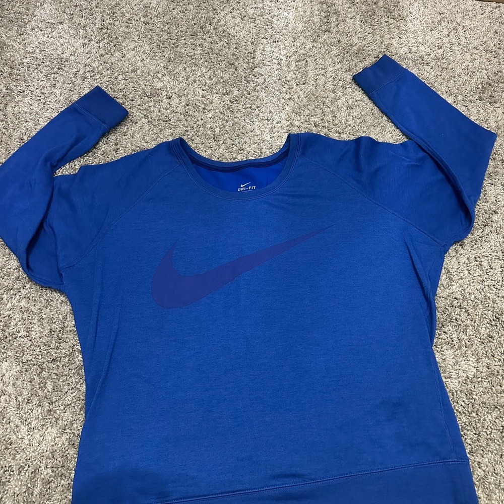 Nike Dri-FIT Blue Pullover